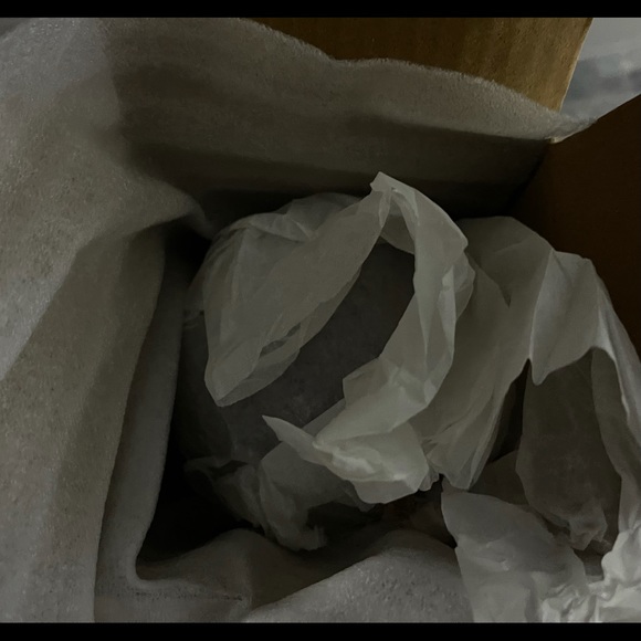 New Pottery Barn Red Etched Mercury Ball Christmas Ornament Decor 4” #1 - Picture 7 of 12